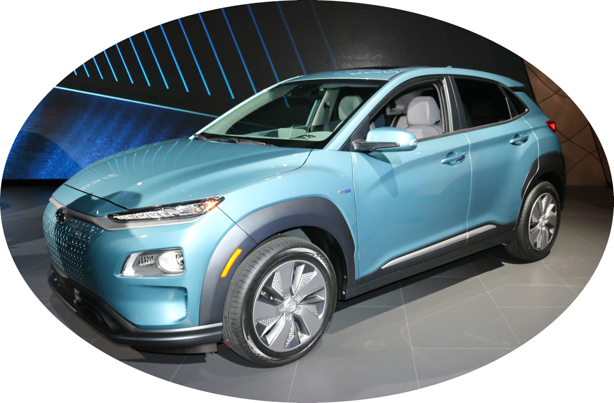2019 Hyundai Kona Electric at NY Auto Show